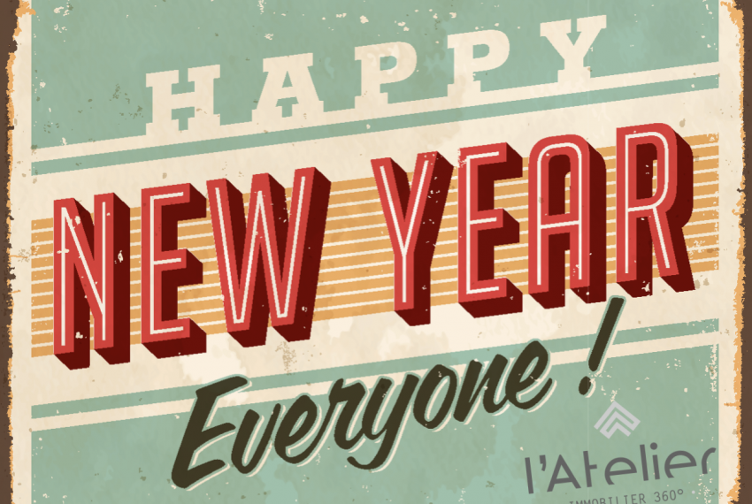 Bonne année 2017 L'Atelier Immo